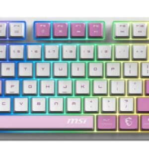 Механическая клавиатура MSI FORGE GK600 TKL, USB, Фиолетовый [S11-43RUQ01-HH9]