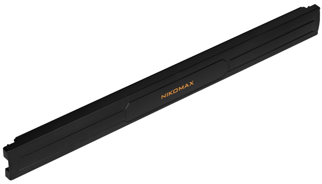 Панель-заглушка NikoMax NMC-OP-BLANK-FI-1U-BK
