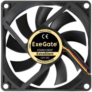 Вентилятор для корпуса Exegate ExtraSilent ES08015B3P