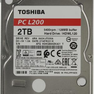 Жесткий диск 2TB SATA 6Gb/s Toshiba HDWL120UZSVA