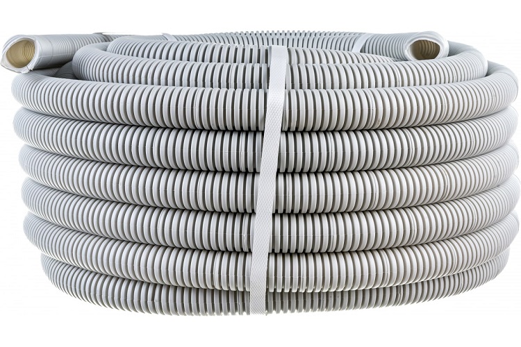 Труба гофрированная тяжёлая Ecoplast 61120HFR