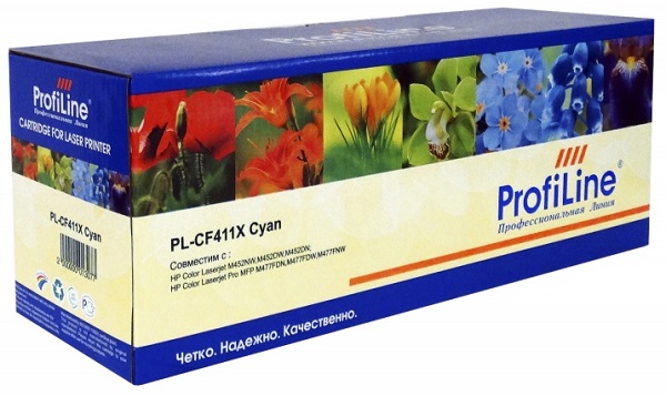 Тонер-картридж ProfiLine PL_CF411X/046H_C Голубой