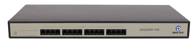 Шлюз VoiceIP Dinstar DAG2000-16S