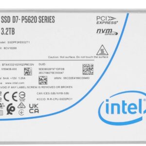 SSD накопитель 3200 ГБ Solidigm D7-P5620, PCIe 4.0 x4, [SSDPF2KE032T11Z]