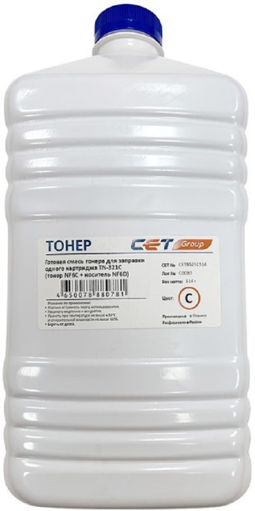 Тонер-картридж CET NF6C TN-321C Голубой