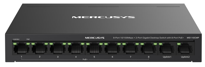 Коммутатор неуправляемый Mercusys MS110CMP