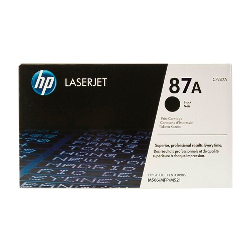 Тонер-картридж HP 87A Черный