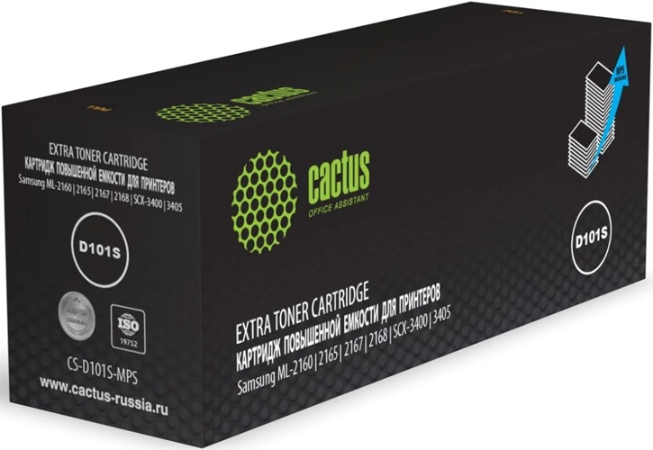 Тонер-картридж Cactus CS-D101S-MPS Черный