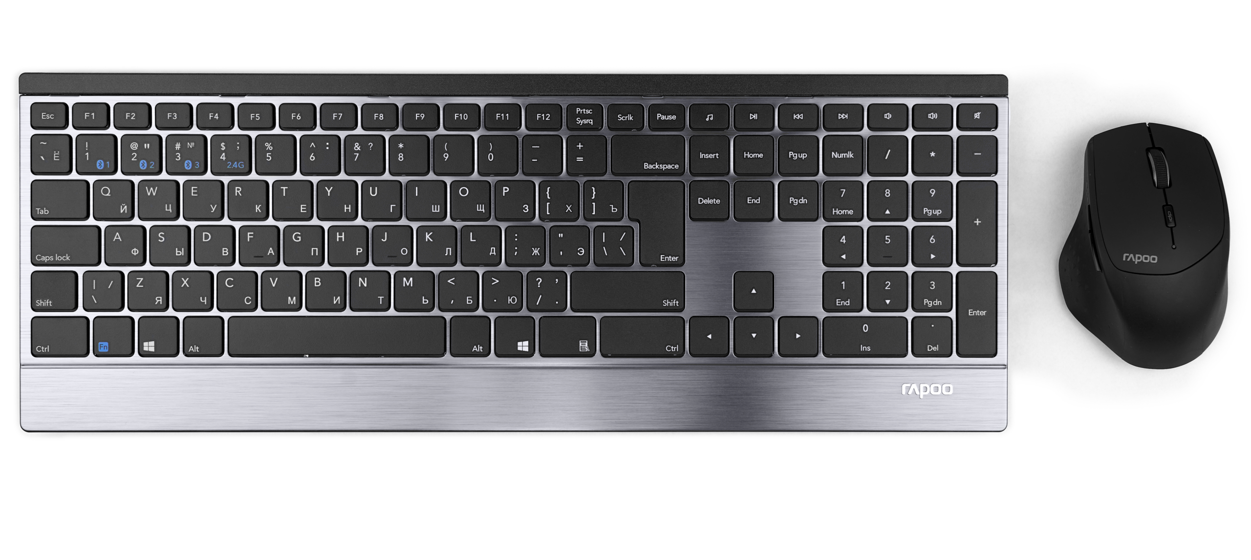 Клавиатура и мышь wireless Rapoo 9500M