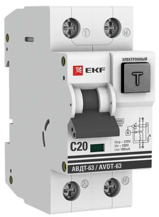 Автомат дифференциальный EKF DA63-20-100e