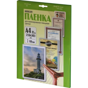 Плёнка для ламинирования Office Kit LPA4100