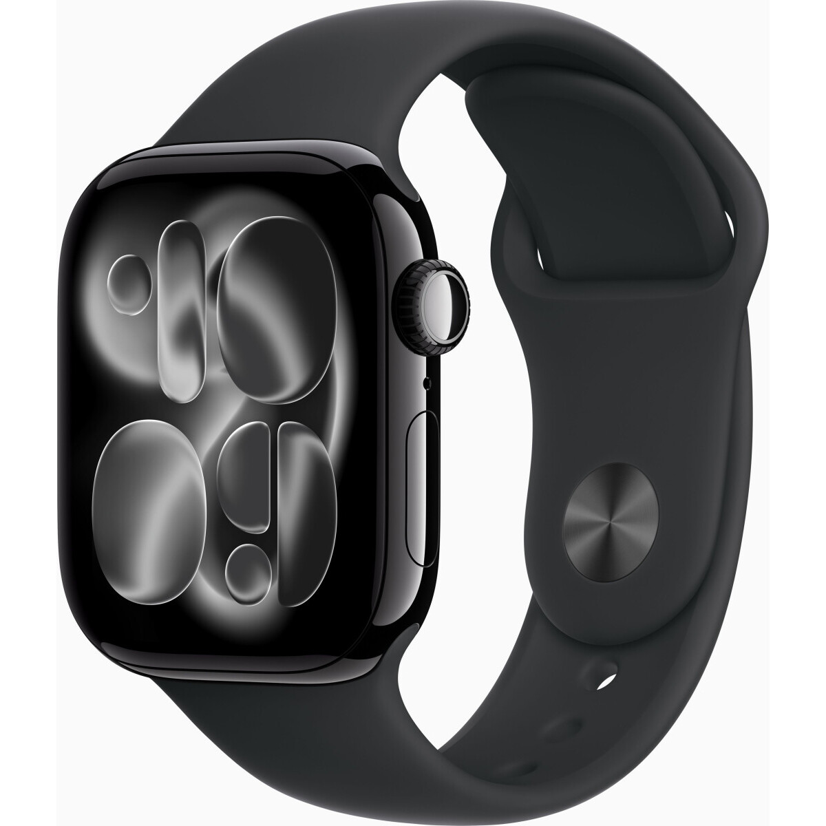 Умные часы Apple Watch Series 11 42mm Jet Black Aluminium Case With Black Sport Band M/L (MEQU4)