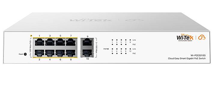 Коммутатор управляемый Wi-Tek WI-PCES310G