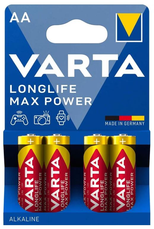 Батарейка Varta LONGLIFE MAX POWER