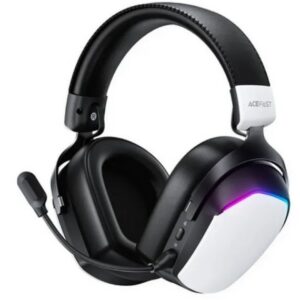 Беспроводные наушники ACEFAST H11, Bluetooth, Накладные, Черный, Белый, [AF-H11-BK]