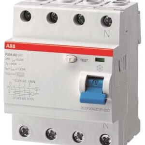 Выключатель дифференциального тока (ВДТ, УЗО) ABB 2CSF204001R3400