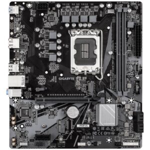 Материнская плата GIGABYTE H610M D3W DDR4, LGA1700, Intel H610, mATX