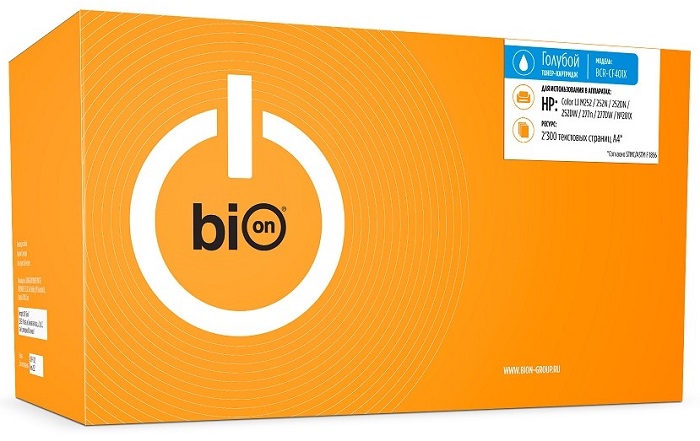 Тонер-картридж BION BCR-CF401X Голубой