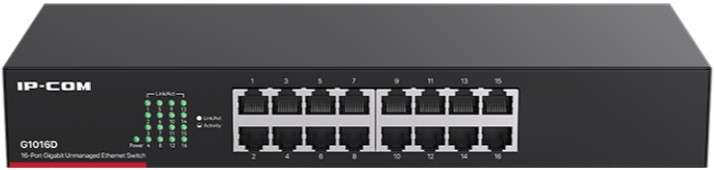 Коммутатор неуправляемый IP-Com G1016D