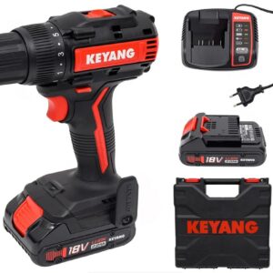 Шуруповерт аккумуляторный KEYANG DD18BL-W (Set)