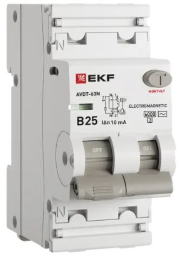Автомат дифференциальный EKF D63N26M25B10