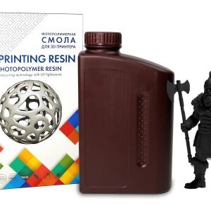 Фотополимерная смола NVP NV-3D-WATER-WASHABLE-RESIN-BLACK