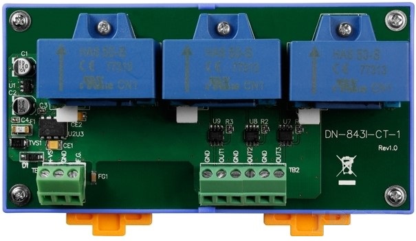 Плата ICP DAS DN-843I-CT-1 CR