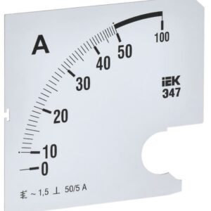 Шкала сменная IEK IPA20D-SC-0050