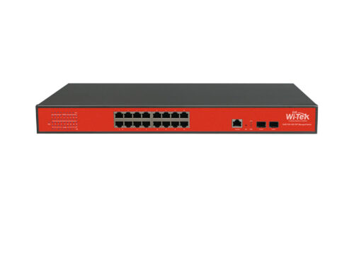 Коммутатор PoE Wi-Tek WI-MS318GF