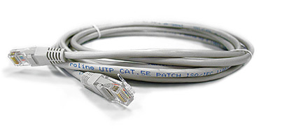 Кабель патч-корд U/UTP 6 кат. 2м Lanmaster LAN-PC45/U6-2.0-GY