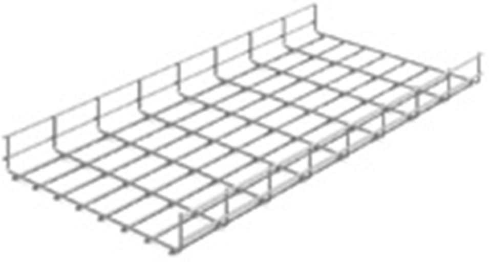 Лоток проволочный Ostec ПЛМ-400х60х3000-4,0-ЭЦ