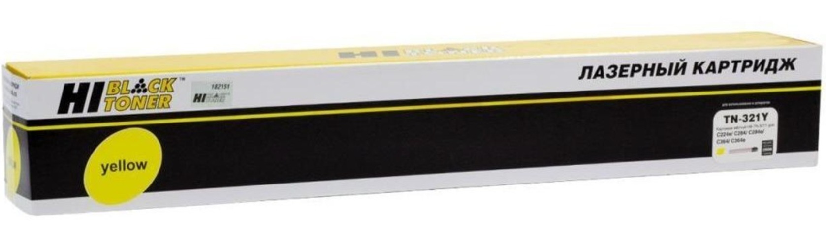 Тонер-картридж Hi-Black HB-TN-321Y Желтый