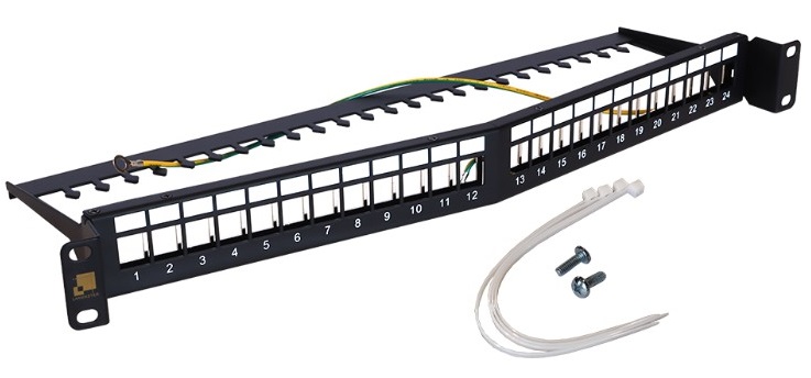 Патч-панель Lanmaster LAN-PPAR24OK-STP