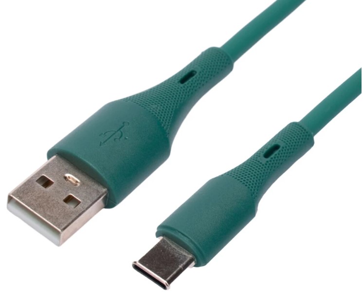Кабель USB 2.0 Cablexpert CC-USB2S-AMCM-1M-GN
