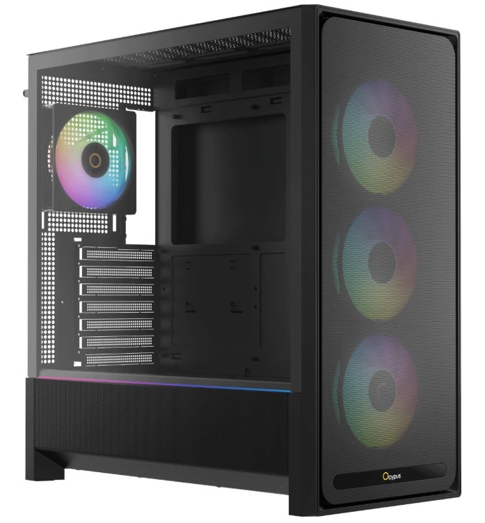 Корпус ATX Ocypus Delta C70 BK ARGB