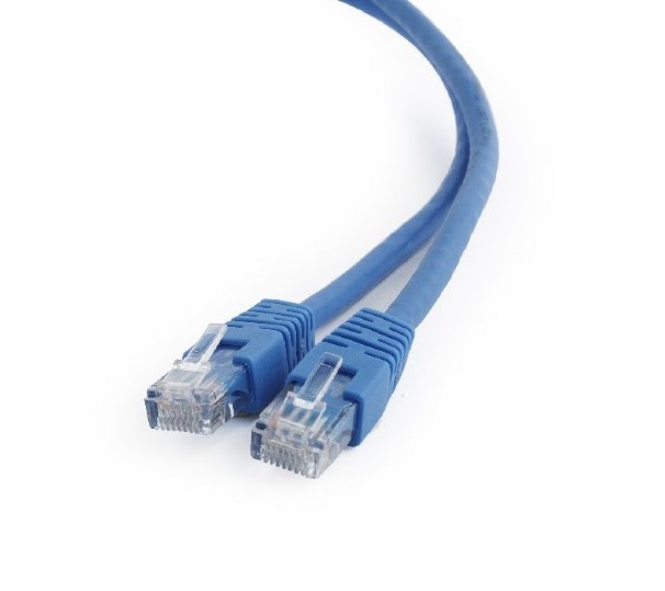 Кабель патч-корд U/UTP 6 кат. 0.5м Cablexpert PP6U-0.5M/B