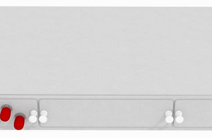 Кросс оптический стоечный TopLAN КРС-Top-1U-08ST/U-OS2-GY