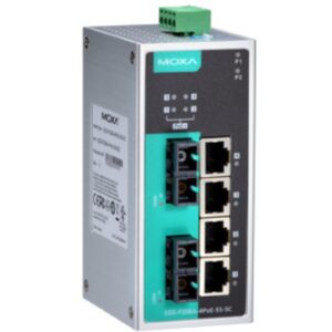Коммутатор PoE MOXA EDS-P206A-4PoE-SS-SC-T