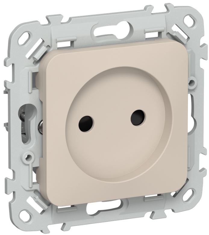 Розетка без заземления IEK FI-R13-10-1-K88
