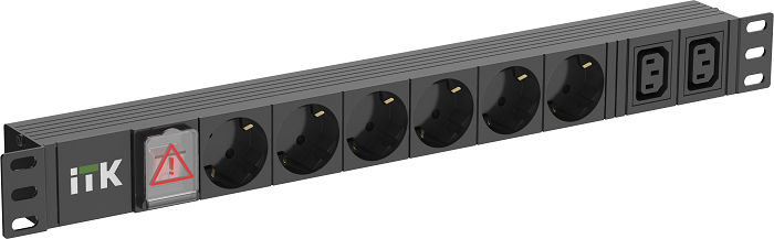 Блок розеток ITK PH12-6D2C133