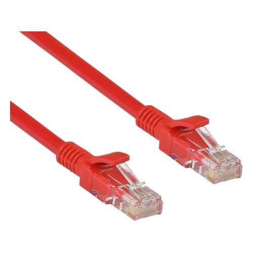 Кабель патч-корд U/UTP 5e кат. 1.5м Exegate UTP-RJ45-RJ45-5e-1,5M-RD