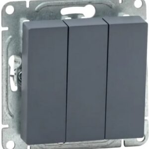 Выключатель трехклавишный EKF UP1-SWG-31
