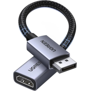 Переходник DisplayPort (M) - HDMI (F), UGREEN DP133