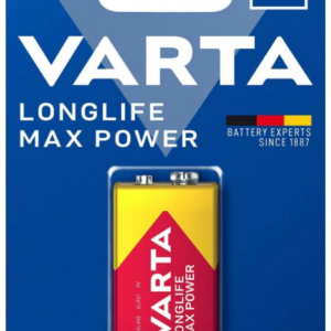 Батарейка Varta LONGLIFE MAX POWER (MAX TECH) Крона 6LR61