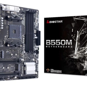 Материнская плата Biostar B550MX/E PRO, AM4, AMD B550, mATX