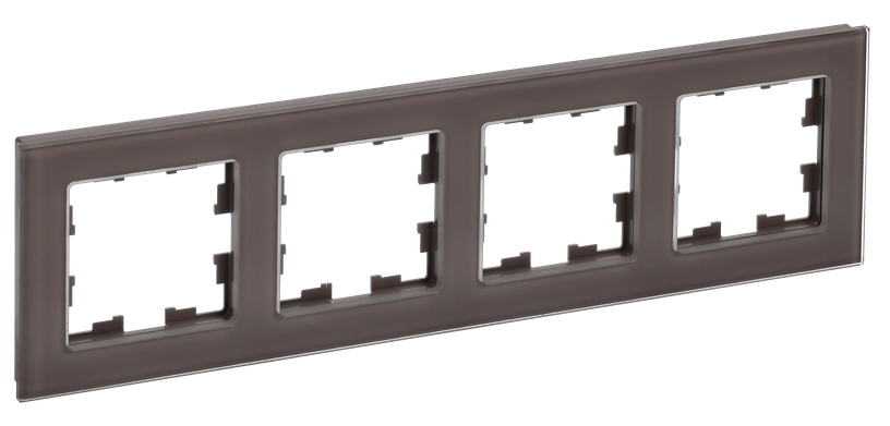 Рамка четверная IEK BR-M42-G-K45