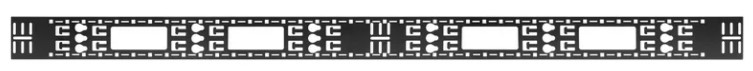 Кабельный организатор вертикальный, 47U SNR SNR-VR-ORG-PDU-47
