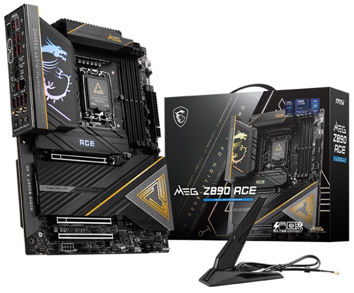 Материнская плата MSI MEG Z890 ACE, LGA1851, Intel Z890, ATX
