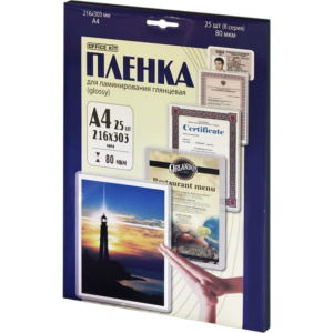Плёнка для ламинирования Office Kit LPA480
