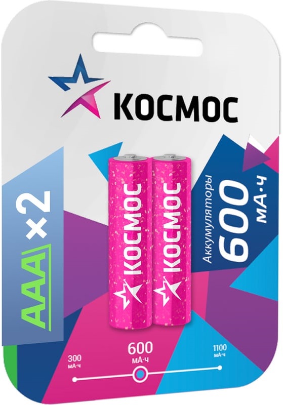 Аккумулятор Космос KOCR03NIMH(600MAH)